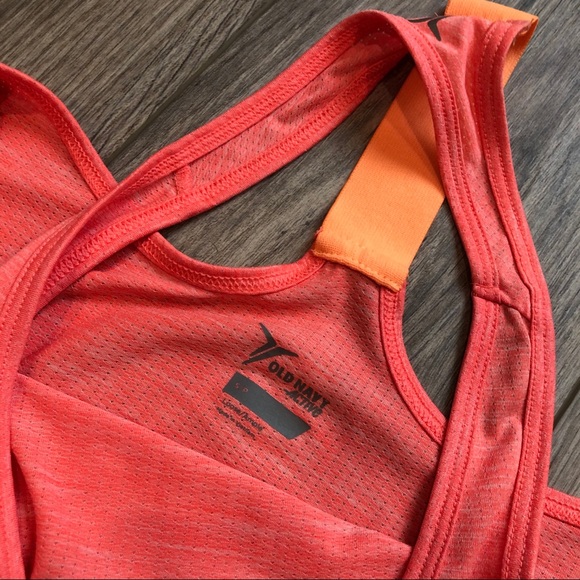 Old Navy Active Orange Racerback Tank - Picture 6 of 9